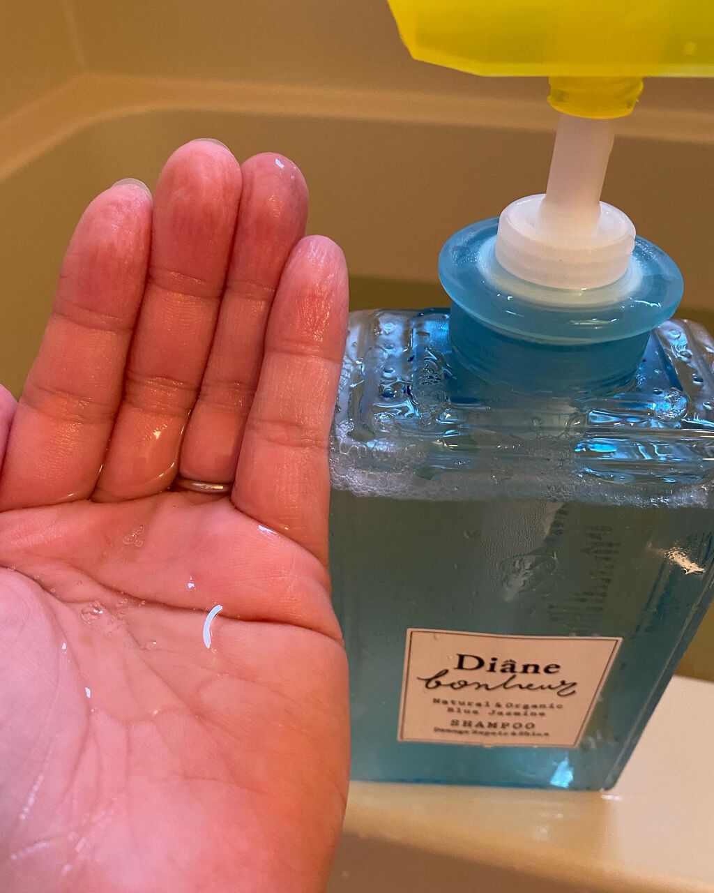 ブルージャスミンの香り/シャンプー＆トリートメント/ダイアン/市販シャンプーを使ったクチコミ（2枚目）