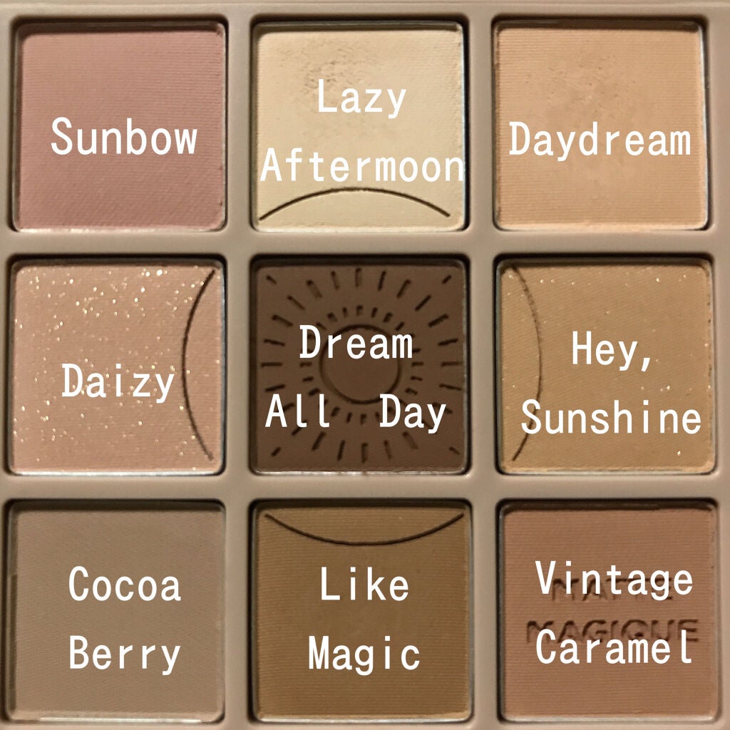 マイフェイブムードアイパレット 9カラー/HOLIKA HOLIKA/アイシャドウパレットを使ったクチコミ(2枚目)