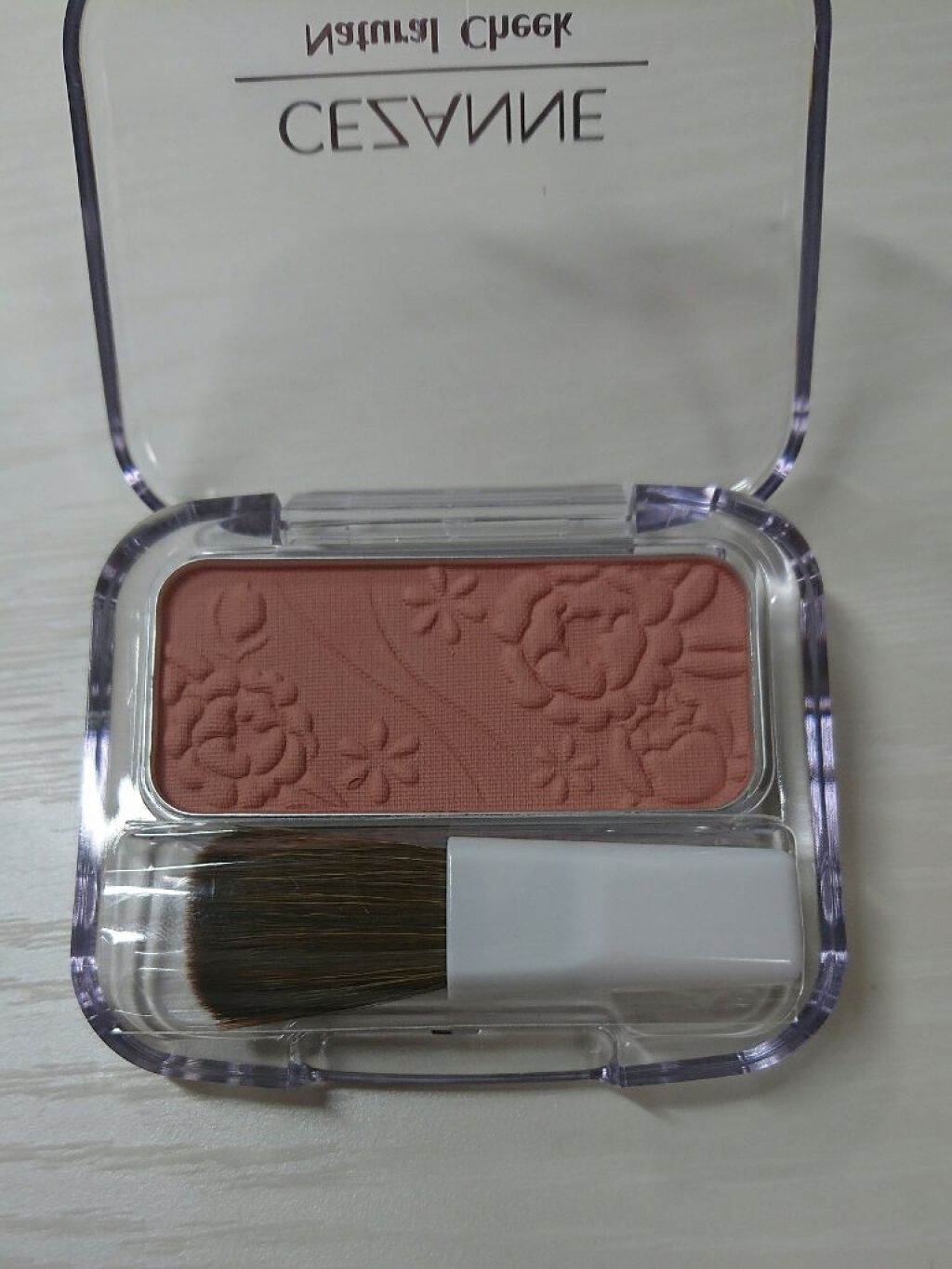 ナチュラル チークN/CEZANNE/パウダーチークを使ったクチコミ（3枚目）