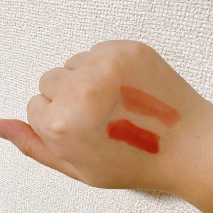 ジューシーラスティングティント/rom&nd/リップティントを使ったクチコミ(2枚目)