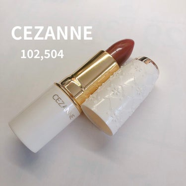 ラスティング リップカラーN/CEZANNE/口紅を使ったクチコミ（1枚目）