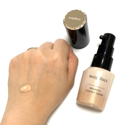 ドラマティックエッセンスリキッド/マキアージュ/リキッドファンデーションを使ったクチコミ(4枚目)