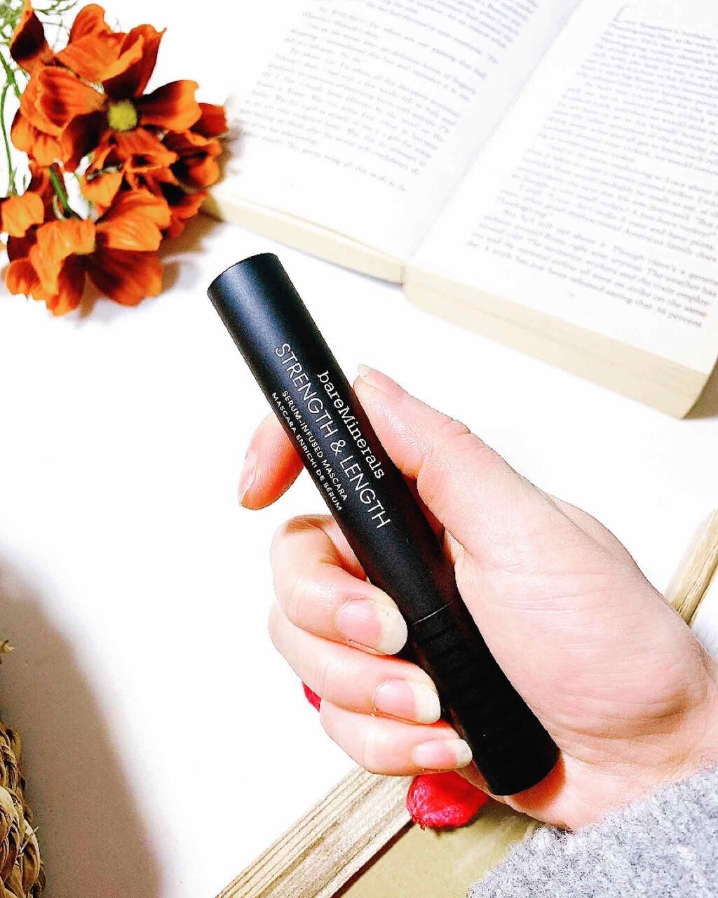 ストレングス & レングス セラム インフューズド マスカラ/bareMinerals/マスカラを使ったクチコミ(5枚目)
