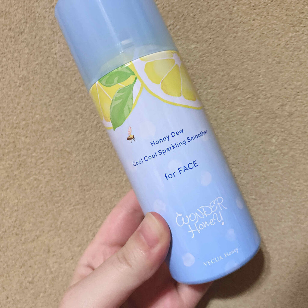 ワンダーハニー クールクールスパークリングスムーサー/VECUA Honey/化粧水を使ったクチコミ（1枚目）