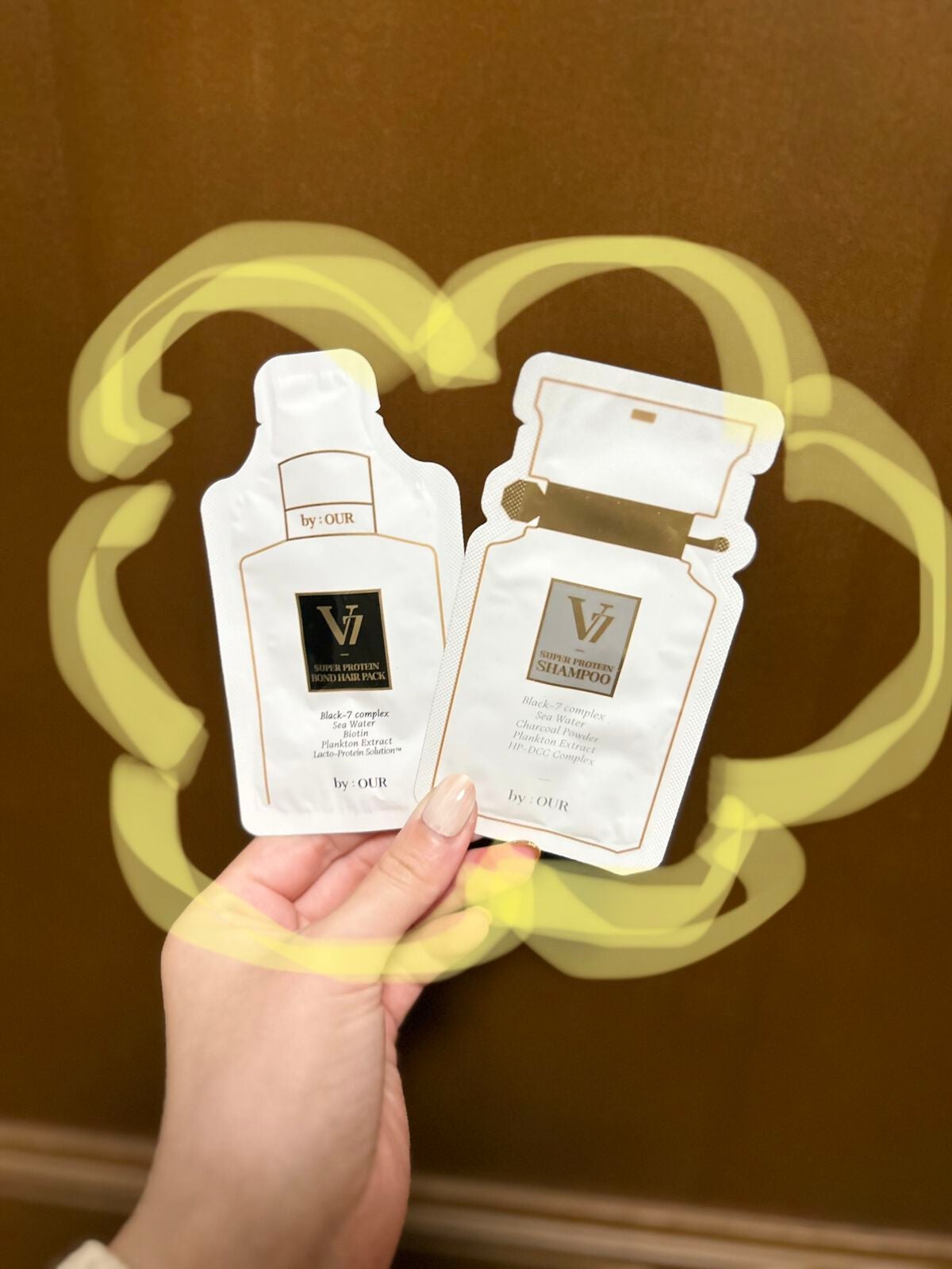V7 スーパープロテイン シャンプー/by : OUR/サロンシャンプーを使ったクチコミ(2枚目)