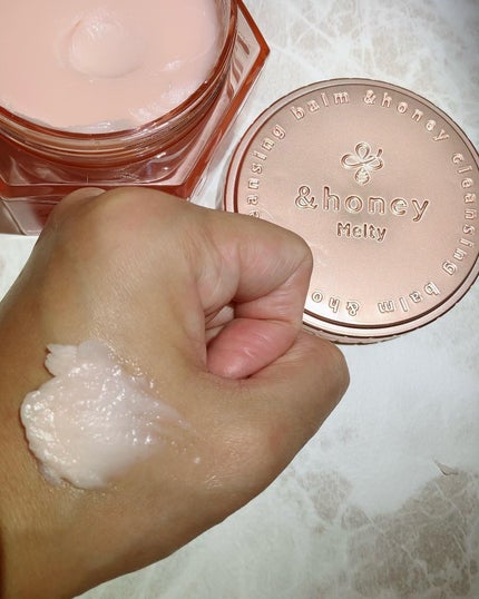 &honey クレンジングバーム メルティ ホット/&honey/クレンジングバームを使ったクチコミ(4枚目)