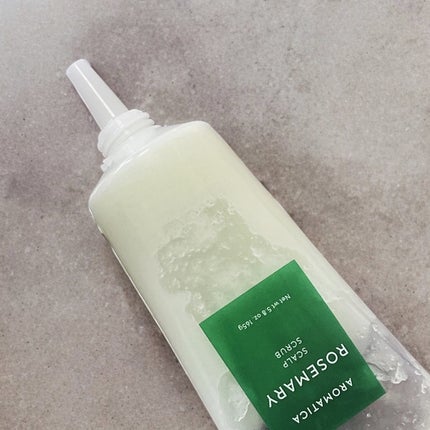 ローズマリー スカルプ スクラブ/AROMATICA/ヘッドスクラブを使ったクチコミ(3枚目)