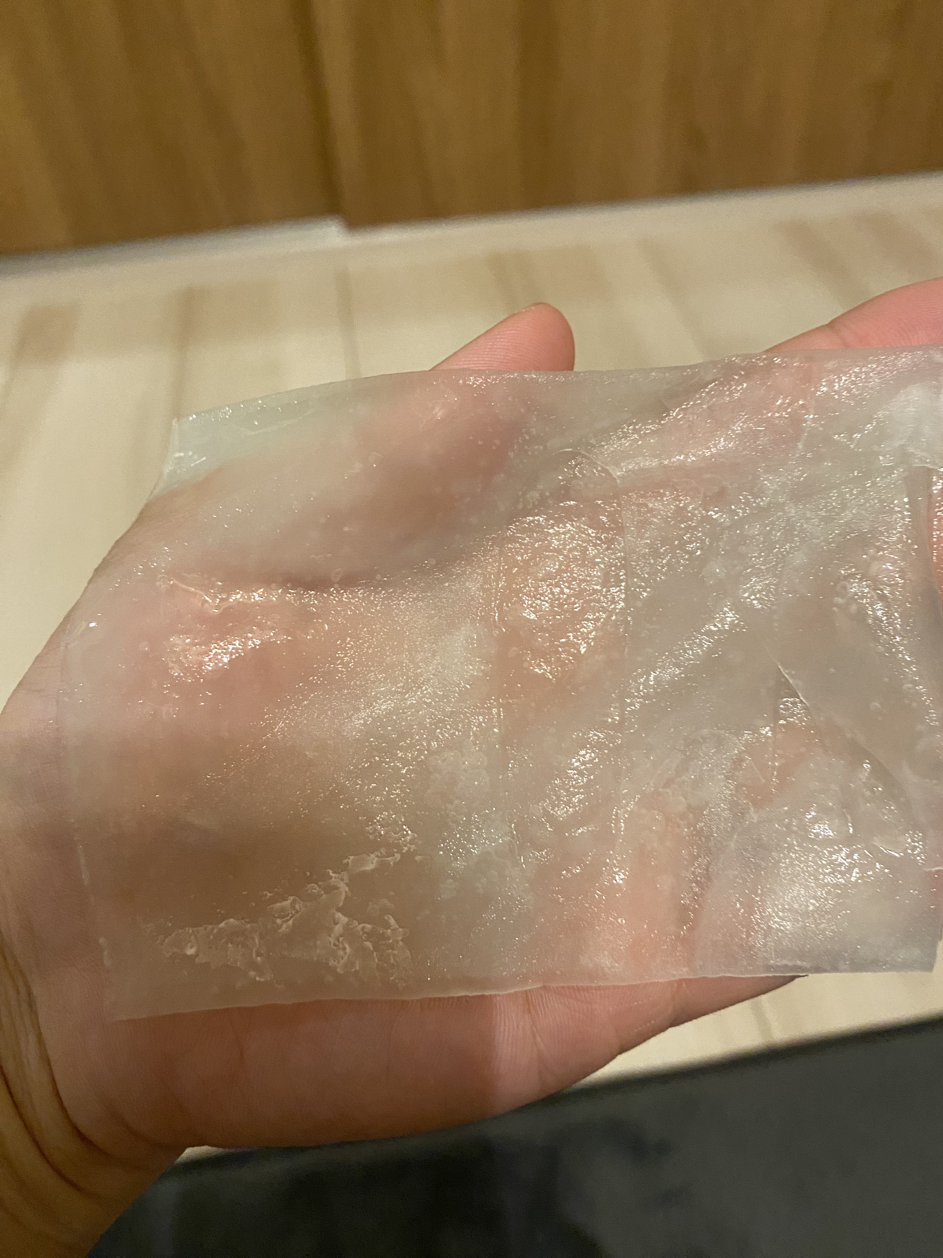 スージンググリーン アクアセラムマスク/ByUR/シートマスク・パックを使ったクチコミ（2枚目）