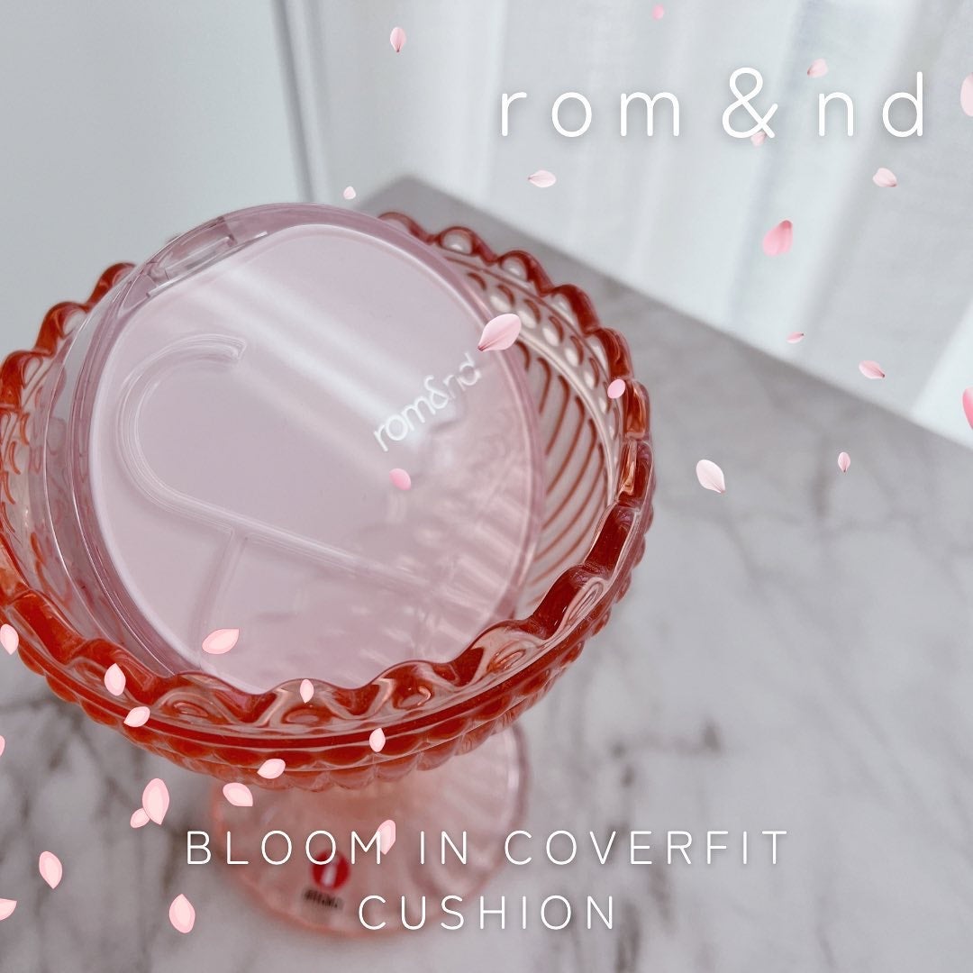 ブルームインカバーフィットクッション/rom&nd/クッションファンデーションを使ったクチコミ(1枚目)