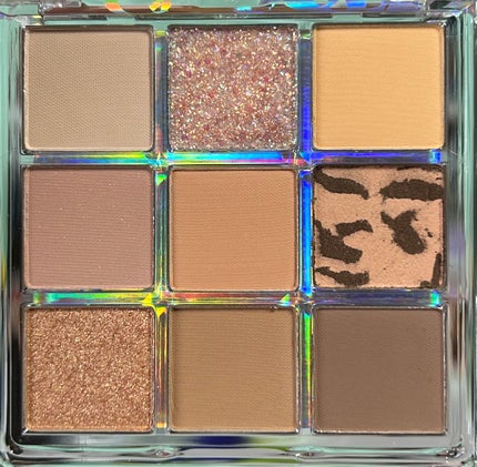 クォーツ 9色アイシャドウパレット(ドリームランドアイシャドウ)/ZEESEA/アイシャドウパレットを使ったクチコミ(2枚目)