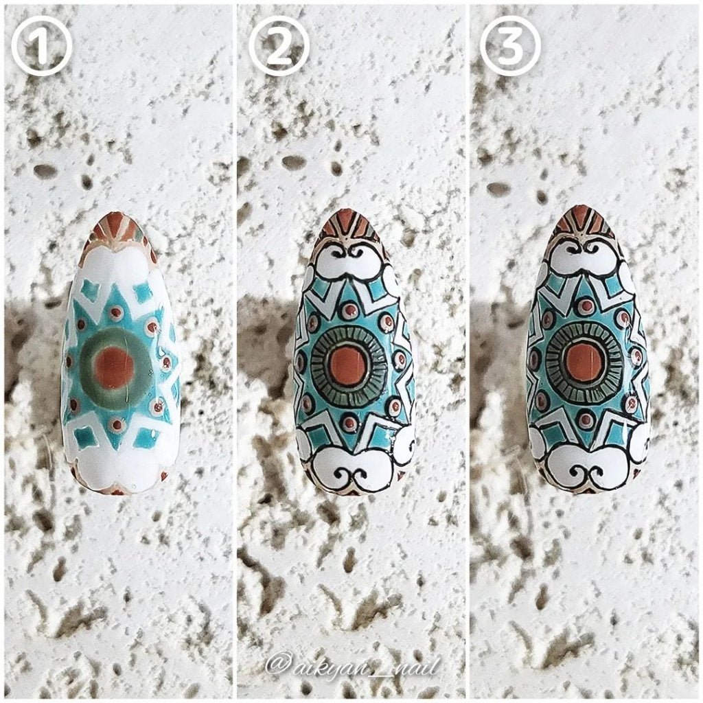 AQUA COLOR GEL/AQUA NAIL/ジェルネイルを使ったクチコミ(7枚目)