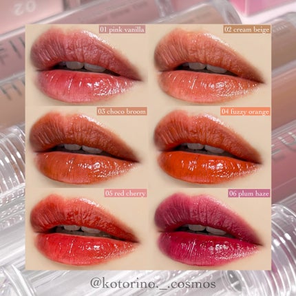 ラスターグロウティント/NEUFIL/リップティントを使ったクチコミ(6枚目)