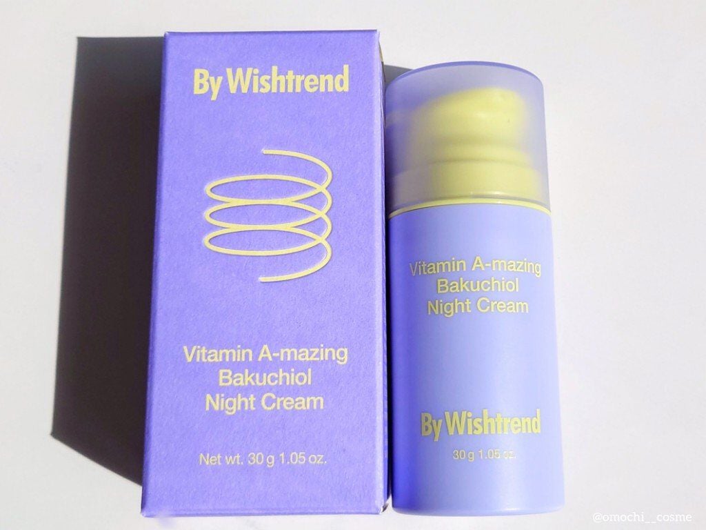ビタミンA-mazingバクチオールナイトクリーム/By Wishtrend/フェイスクリームを使ったクチコミ(5枚目)