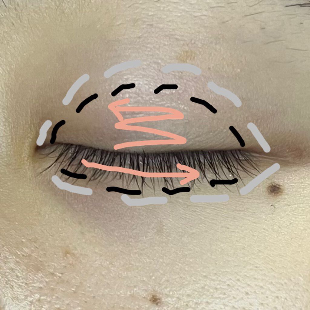 マルチアイパレット/U R GLAM/アイシャドウパレットを使ったクチコミ(4枚目)