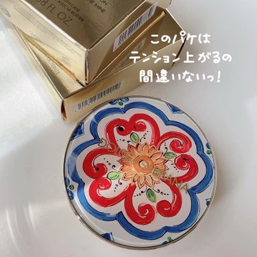 ソーラーグロウ ヘルシーグロウ クッションファンデーション/DOLCE&GABBANA BEAUTY/クッションファンデーションを使ったクチコミ（2枚目）