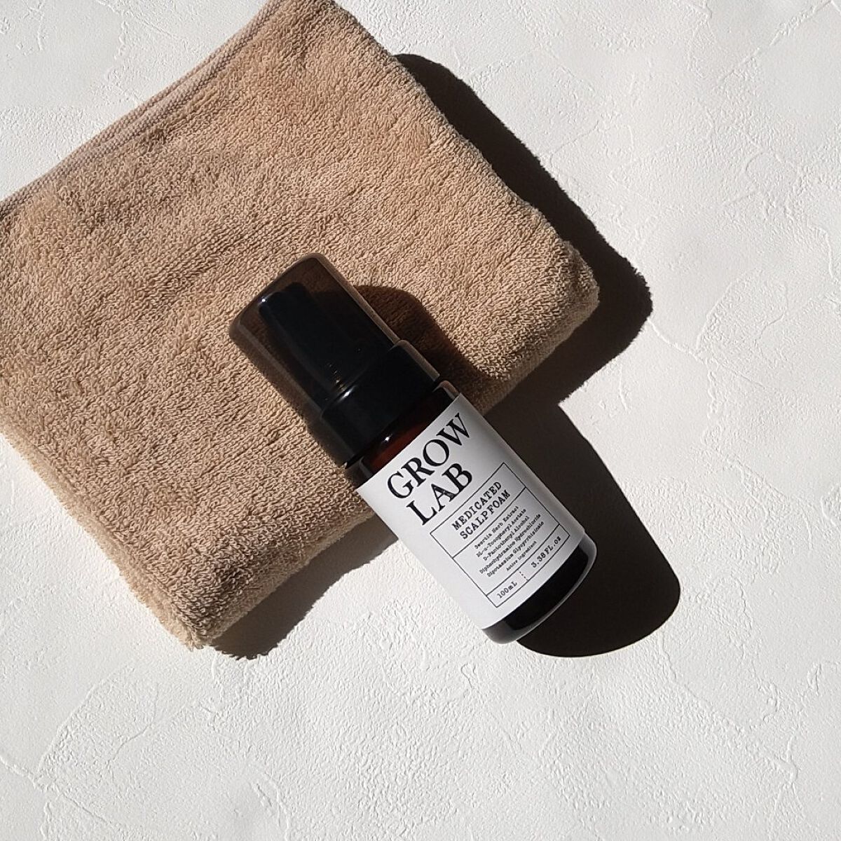 メディケイテッドスカルプフォーム/GROW LAB/頭皮ローションを使ったクチコミ（1枚目）
