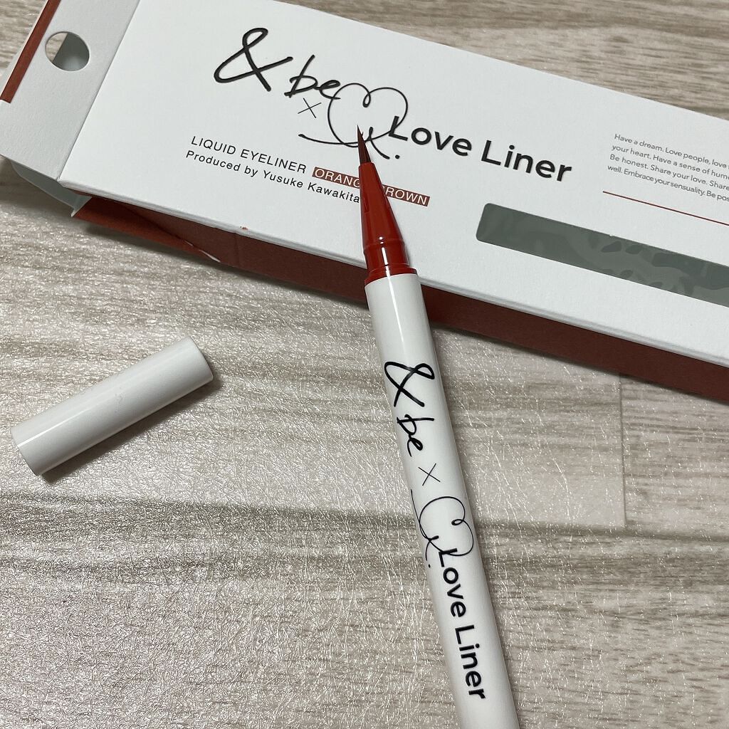 リキッドアイライナー/＆be/リキッドアイライナーを使ったクチコミ（2枚目）