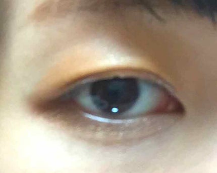 グラデーション アイ カラー(チップ付)/ちふれ/アイシャドウパレットを使ったクチコミ(2枚目)