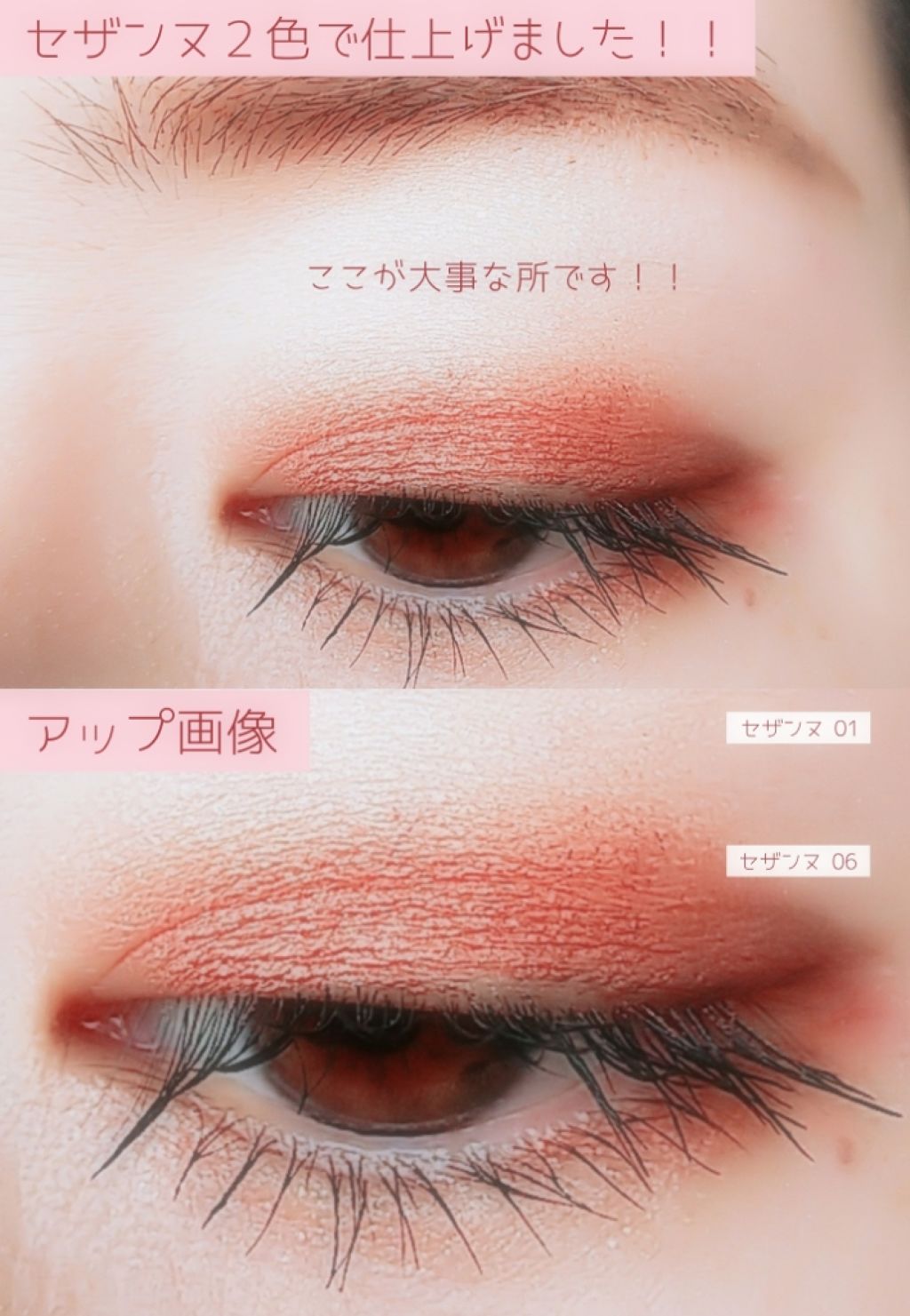 シングルカラーアイシャドウ/CEZANNE/単色アイシャドウを使ったクチコミ（1枚目）