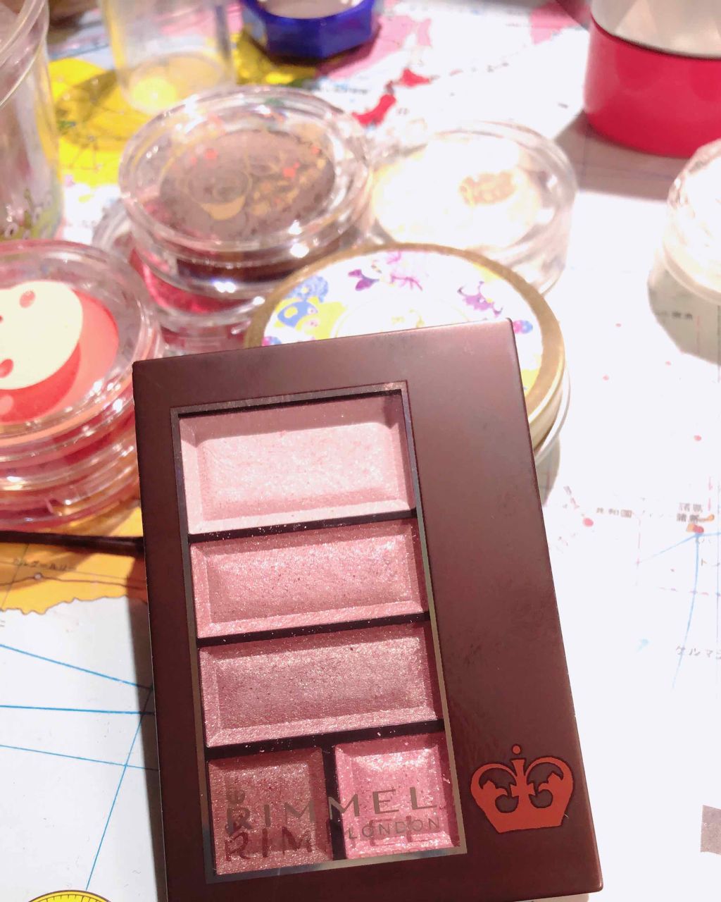 ショコラスウィート アイズ/リンメル ロンドン/アイシャドウパレットを使ったクチコミ(1枚目)