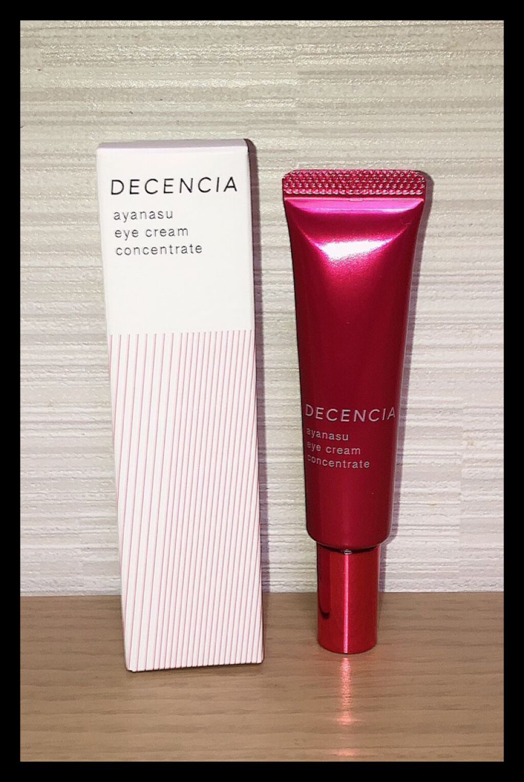 アヤナス アイクリーム コンセントレート/DECENCIA/アイケア・アイクリームを使ったクチコミ（1枚目）