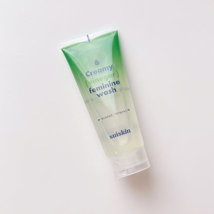 クリーミービネガーフェミニンウォッシュ/suiskin/ボディソープを使ったクチコミ(1枚目)
