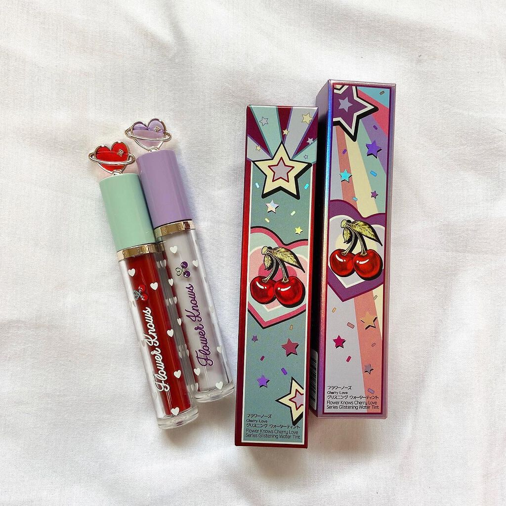 グリスニングウォータリングティント/FlowerKnows/リップティントを使ったクチコミ(1枚目)