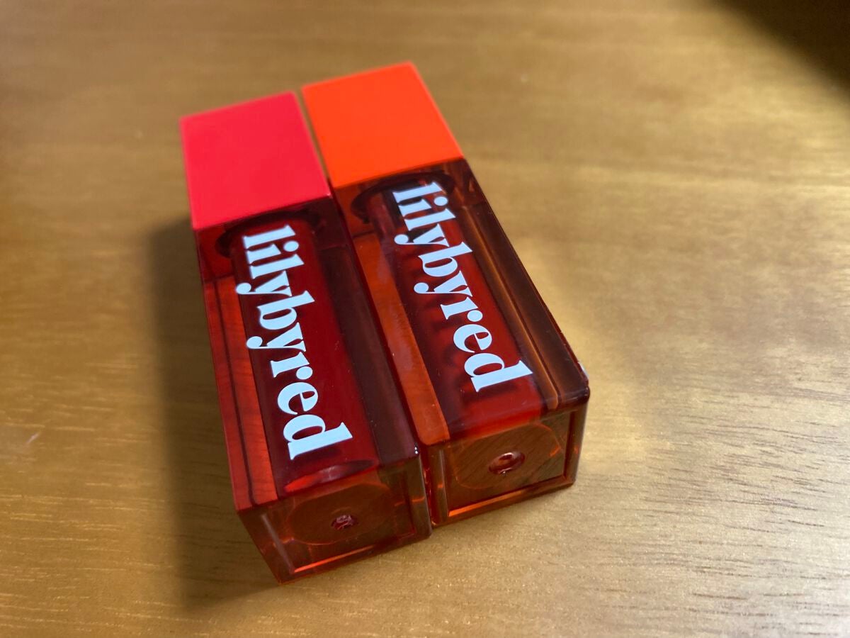 ジューシーライアー ウォーターティント/lilybyred/リップティントを使ったクチコミ(1枚目)