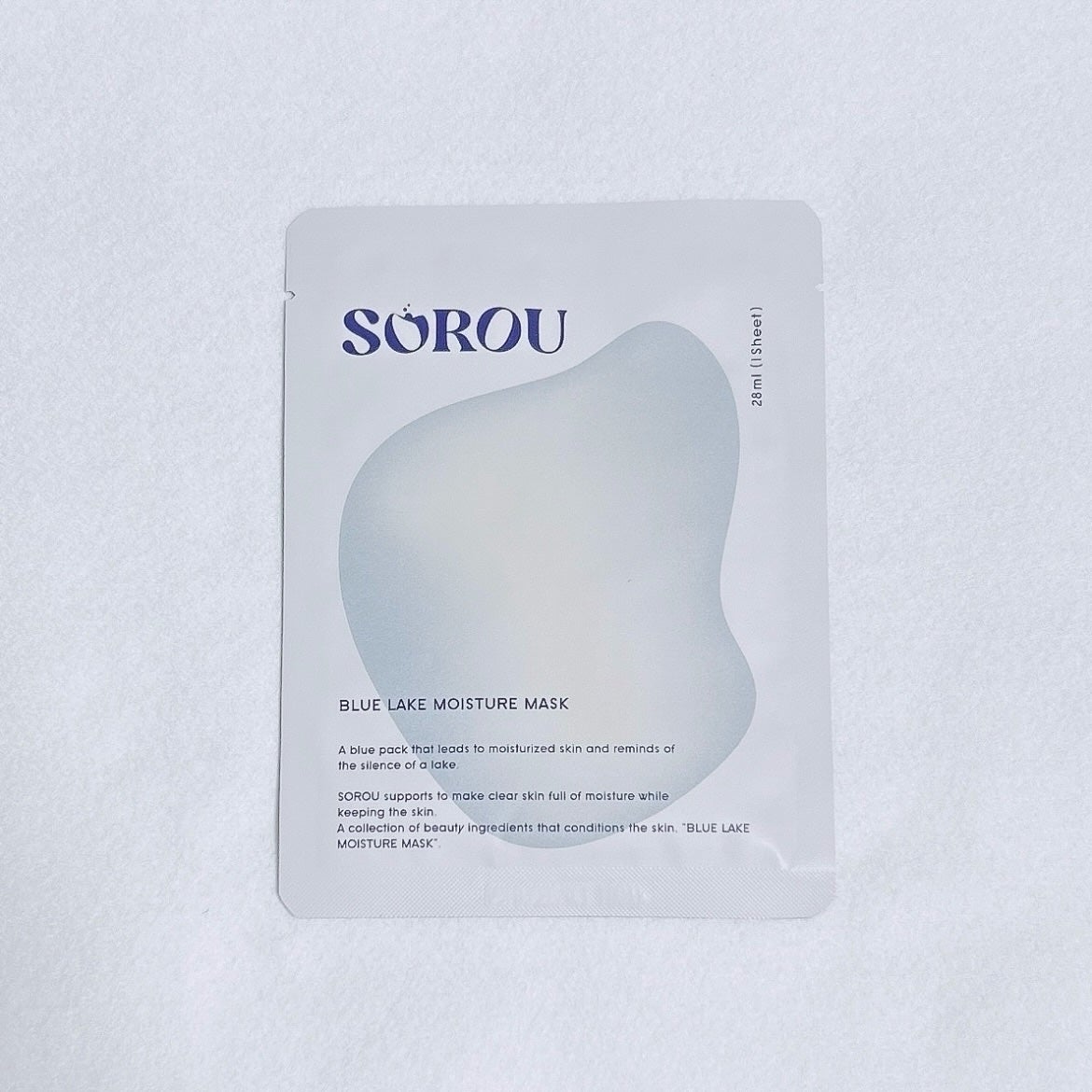 ブルー レイク モイスチャー マスク/SOROU/シートマスク・パックを使ったクチコミ(3枚目)