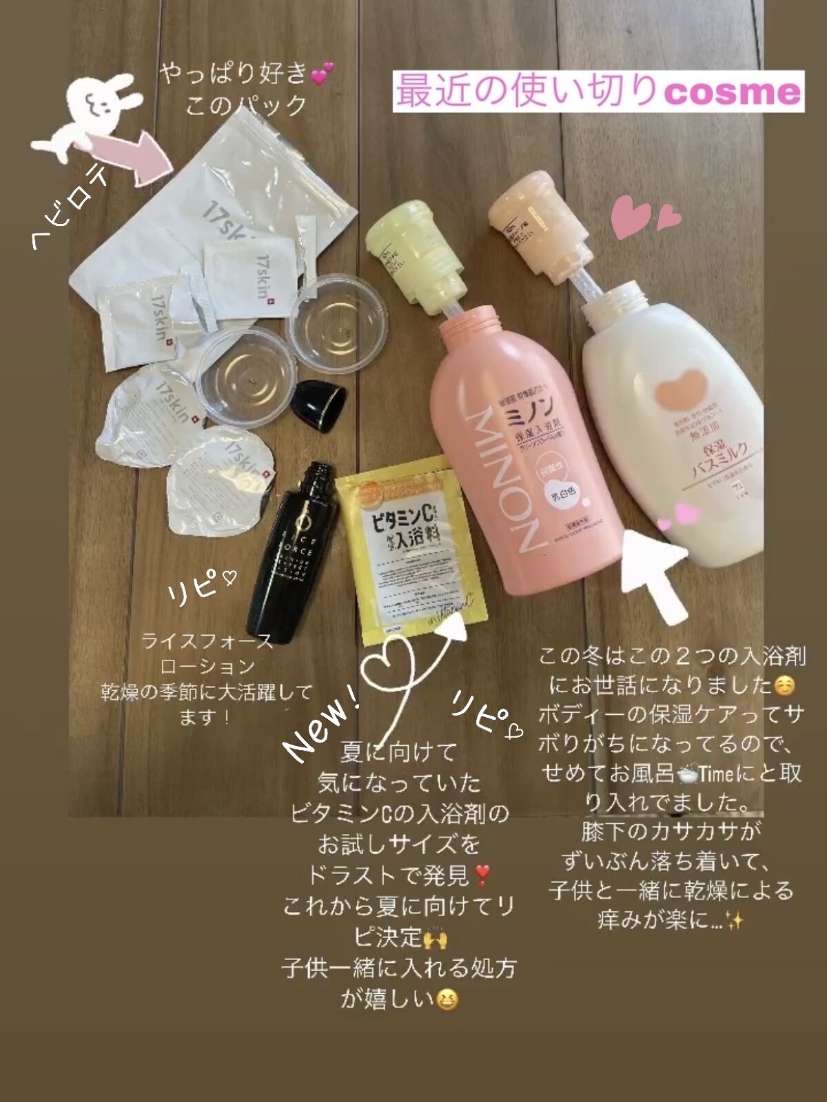 保湿バスミルク ボトル560ml【旧】/カウブランド無添加/保湿系入浴剤を使ったクチコミ（1枚目）