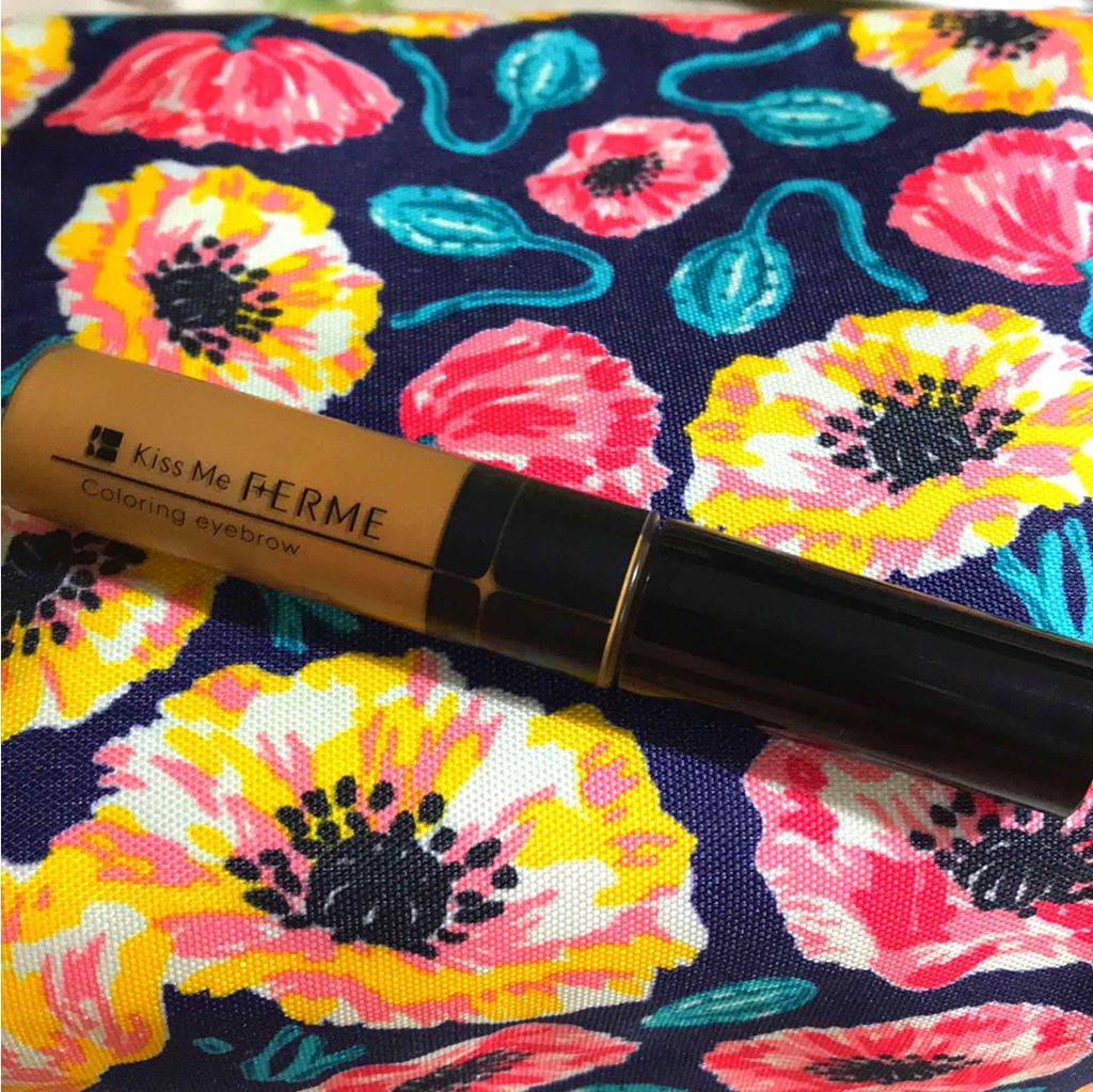 カラーリングアイブロウ/キスミー フェルム/眉マスカラを使ったクチコミ（1枚目）