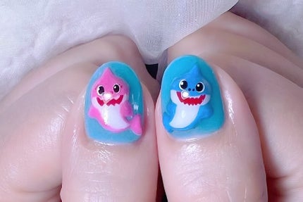 なかやまちえこ on LIPS 「🇧ᵃᵇʸˢʰᵃʳᵏ🦈⠀⠀@reiandbobさん⠀@reima..」(6枚目)