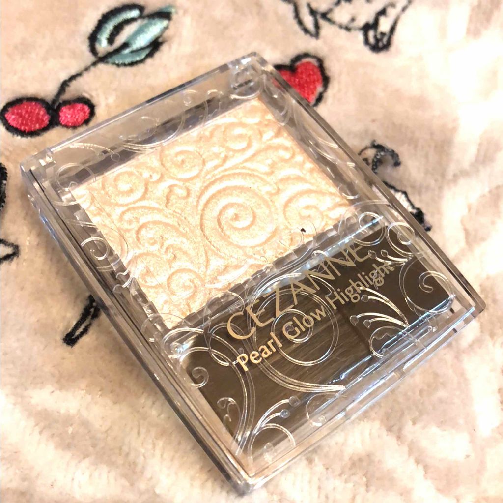 パールグロウハイライト/CEZANNE/パウダーハイライトを使ったクチコミ(1枚目)