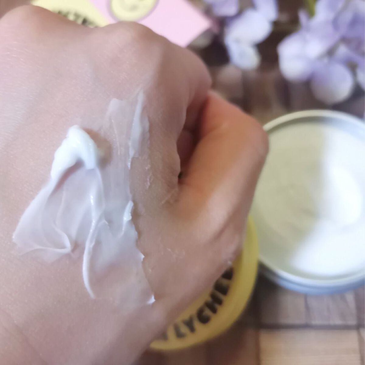 Knottedシュガーライチハンドバーム/SKINRx LAB/ハンドクリームを使ったクチコミ(3枚目)