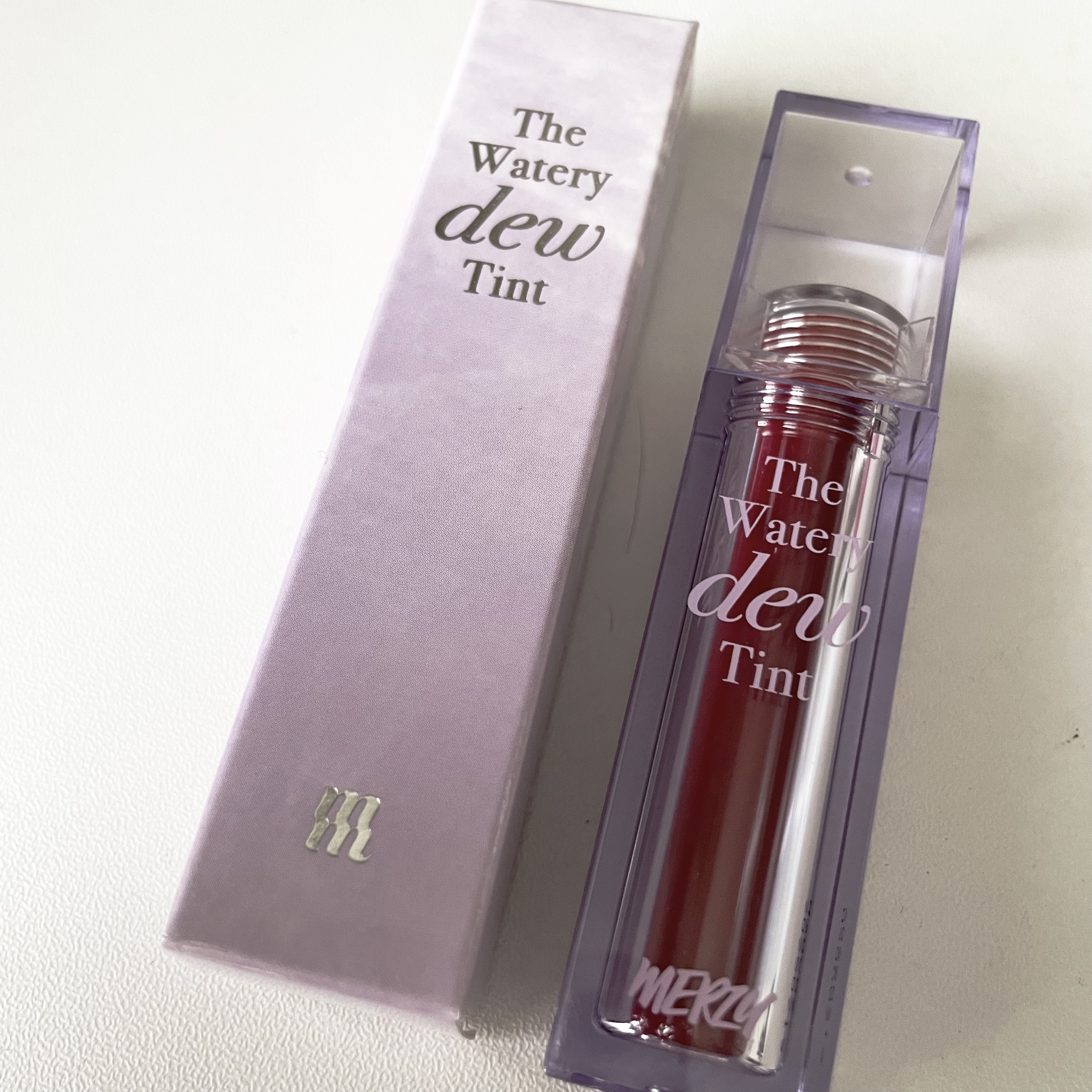 ザ ウォータリーデューティント WD9 ミスター ストレンジャー/MERZY/リップティントを使ったクチコミ（1枚目）