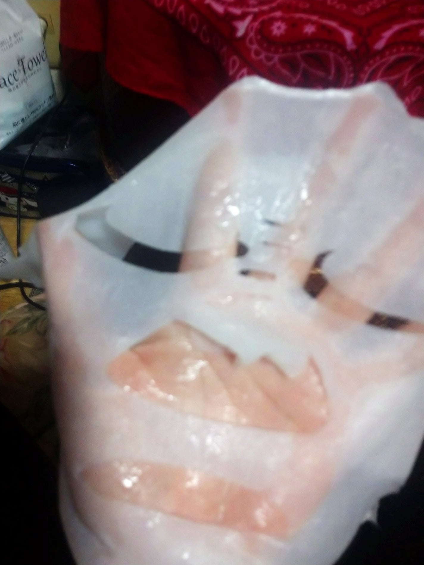 潤浸保湿 モイストリペアシートマスク/キュレル/シートマスク・パックを使ったクチコミ(4枚目)