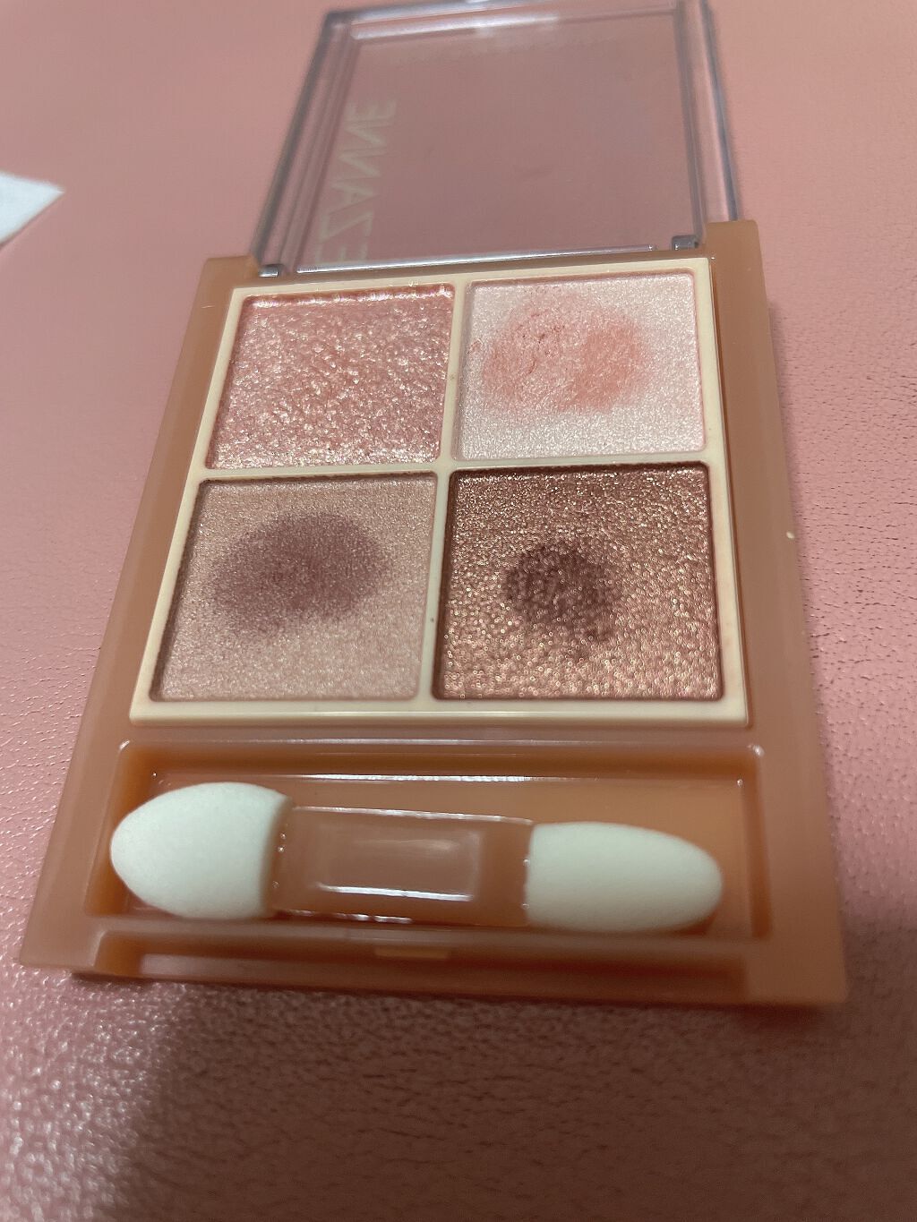 ベージュトーンアイシャドウ/CEZANNE/アイシャドウパレットを使ったクチコミ(2枚目)