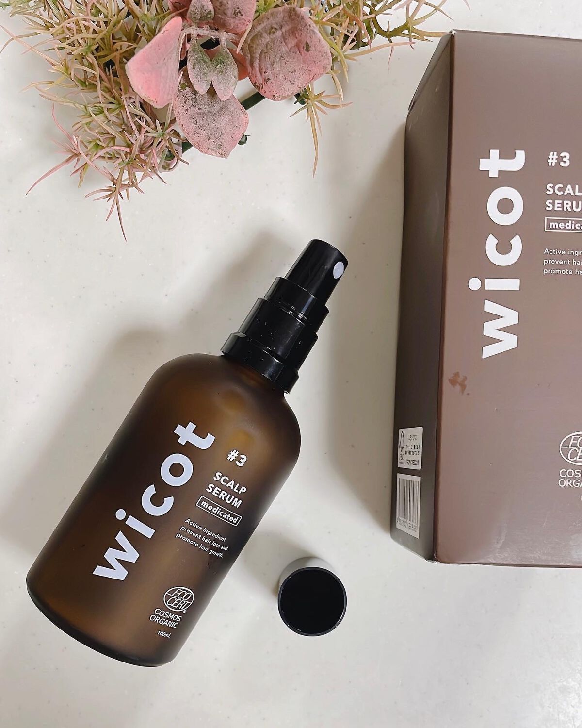 薬用スカルプセラム/wicot/頭皮ローションを使ったクチコミ（1枚目）