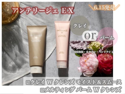 クレイ W クレンズ/アンテリージェEX/クレンジングクリームを使ったクチコミ(1枚目)
