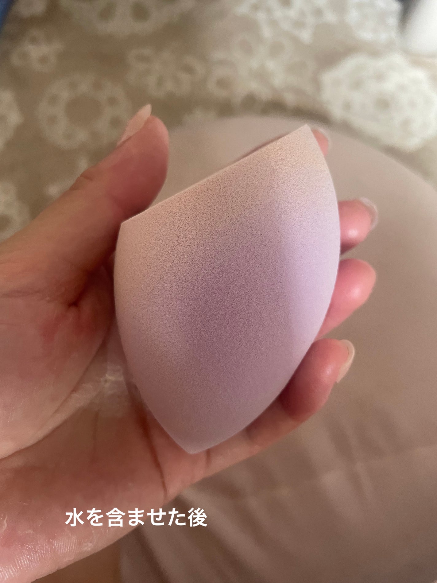 3Dスポンジ〈WET&DRY〉/ロージーローザ/パフ・スポンジを使ったクチコミ(4枚目)