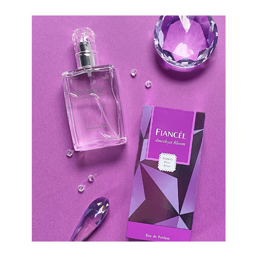 ハピリーエバーアフターオードパルファンアメジストブルーム/フィアンセ/香水(レディース)を使ったクチコミ（1枚目）