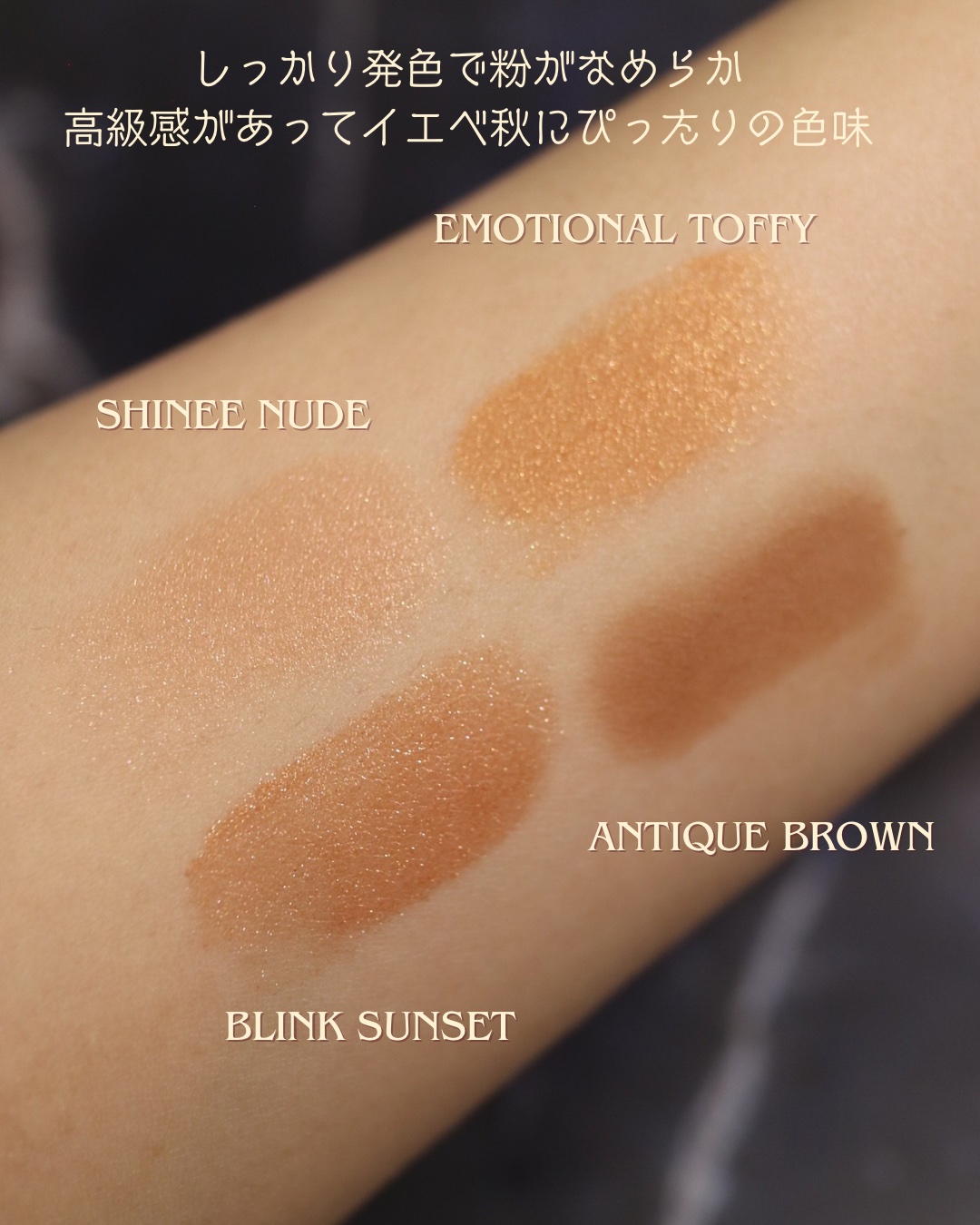 アンノウンアイズ/STEIASUR（ステイアシュール）/アイシャドウパレットを使ったクチコミ（3枚目）