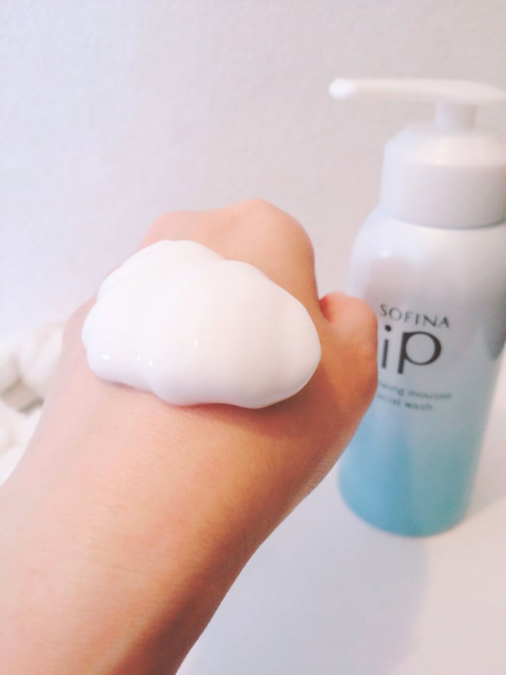 ソフィーナ iP リニュー ムース ウォッシュ/SOFINA iP/泡洗顔を使ったクチコミ（1枚目）