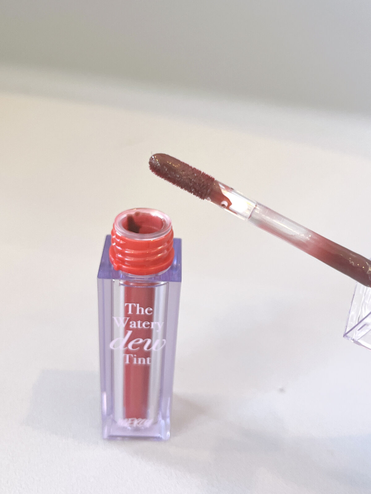 ザ ウォータリーデューティント/MERZY/リップティントを使ったクチコミ（2枚目）