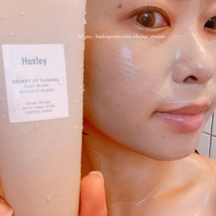 クレイマスク;バランスブレンド/Huxley/洗い流すパック・マスクを使ったクチコミ(5枚目)
