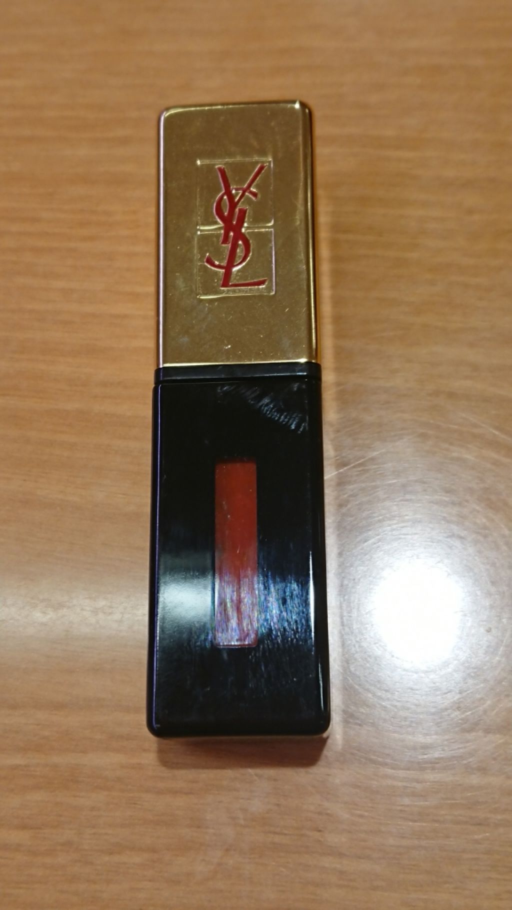 ルージュ ピュールクチュール ヴェルニ/YVES SAINT LAURENT BEAUTE/口紅を使ったクチコミ(1枚目)