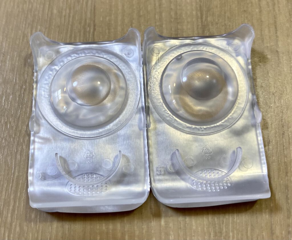 ロシアン 1Day ゴールド/OLENS/ワンデー（１DAY）カラコンを使ったクチコミ（2枚目）