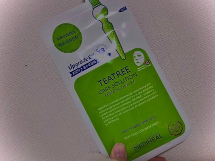ティーツリーケアソリューション アンプルマスクJEX/MEDIHEAL/シートマスク・パックを使ったクチコミ(1枚目)