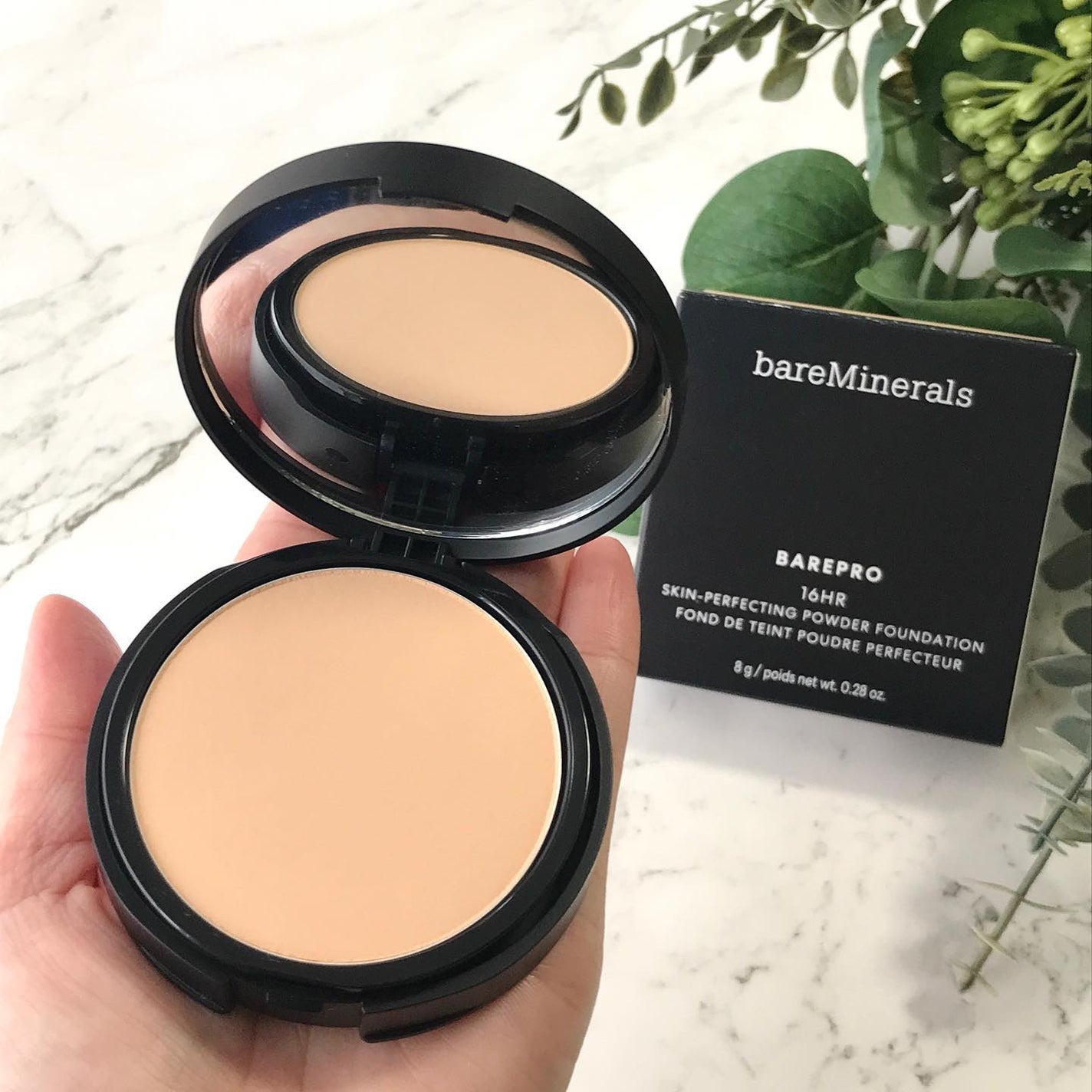 ベアプロ 16HR パウダー ファンデーション/bareMinerals/パウダーファンデーションを使ったクチコミ(3枚目)