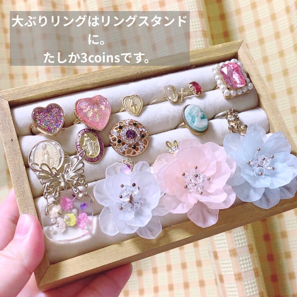 3段式クリアーケース/DAISO/その他化粧小物を使ったクチコミ(7枚目)